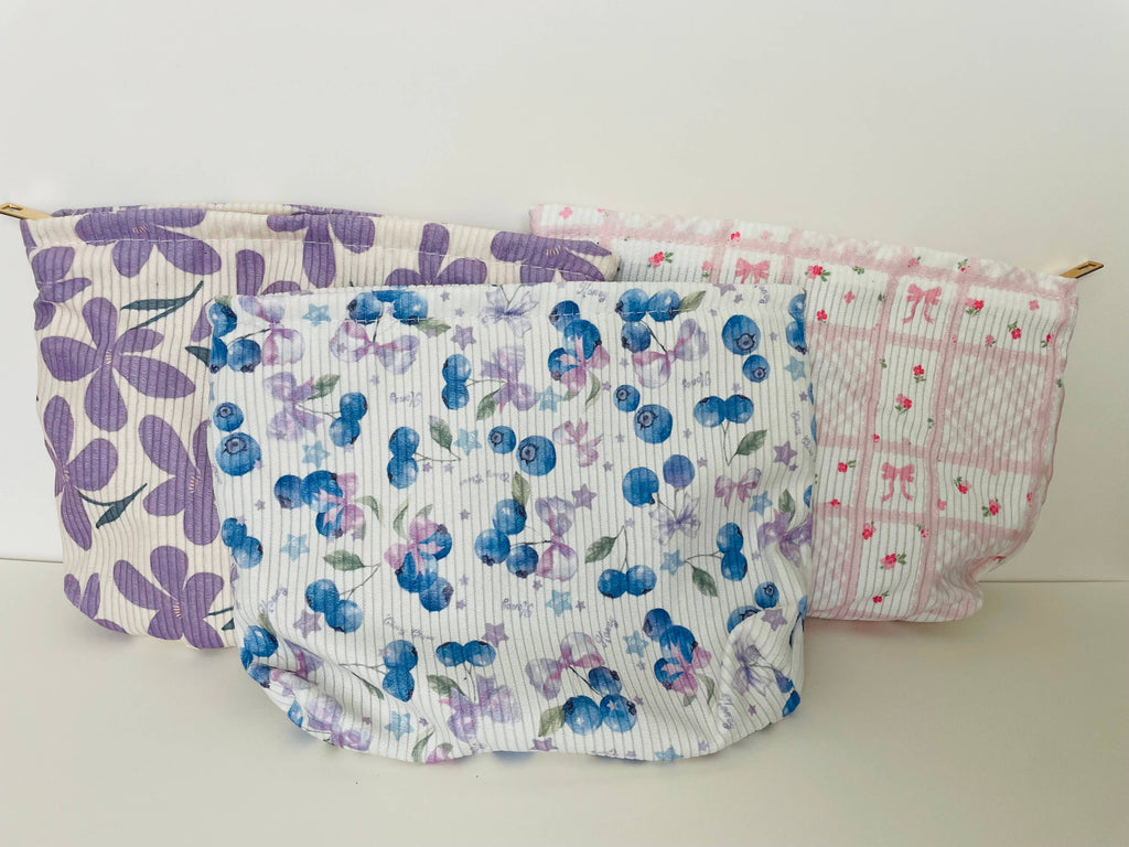 Spring Garden Cosmetic Bag