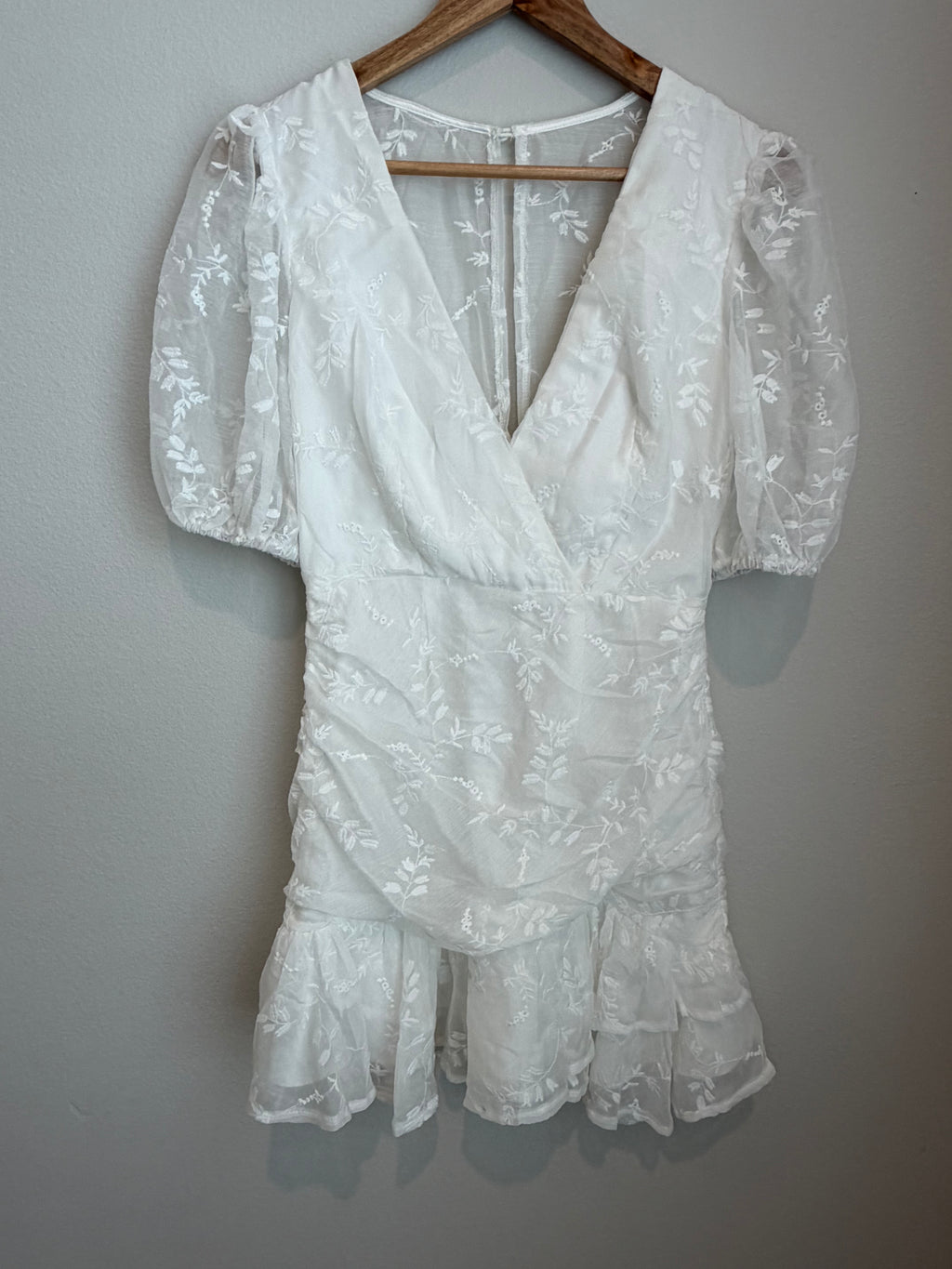 Organza Ruffle Dress