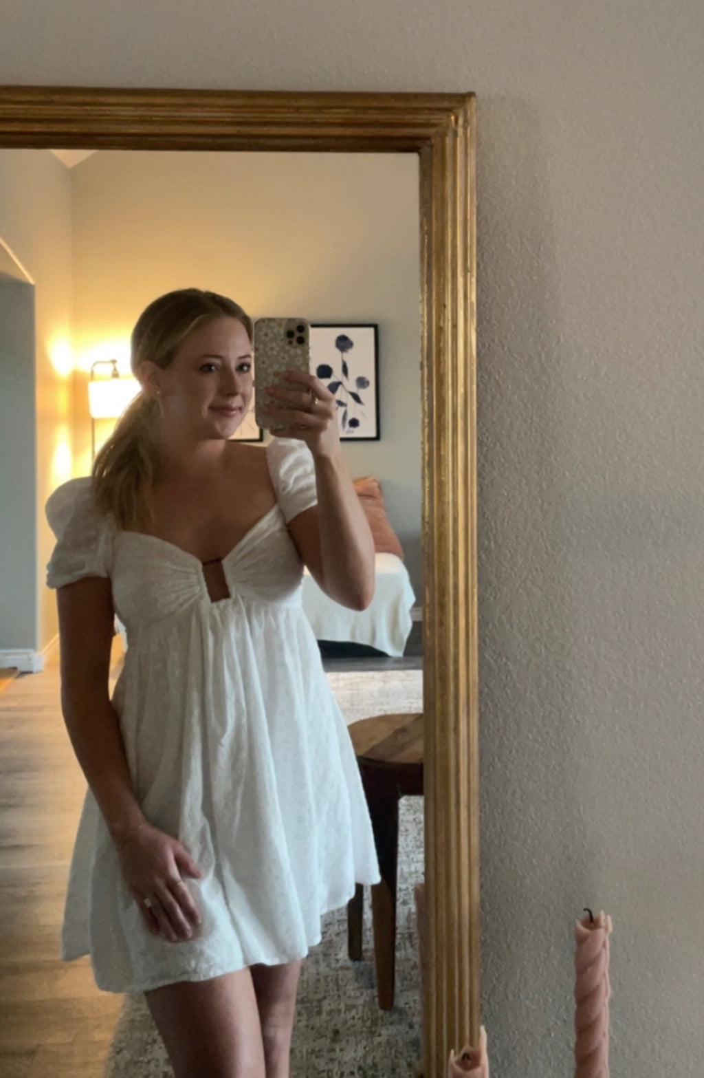 White Babydoll Dress