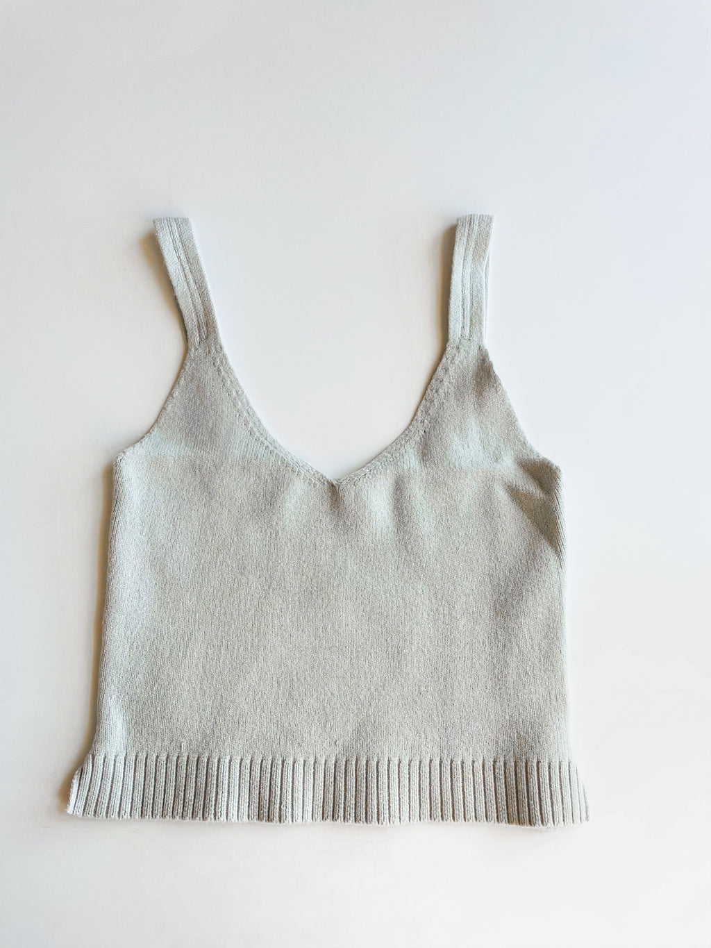 Knit Sweater Tank Top